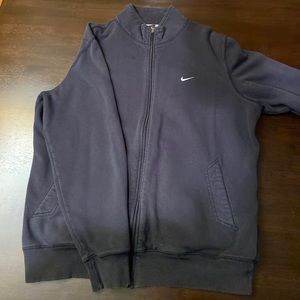 Nike Full Zip sweater. Size XL black